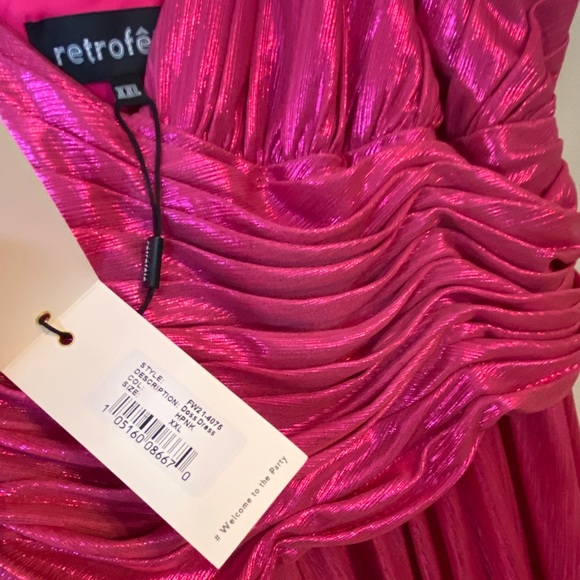 Metallic Pink Belle of the Ball Doss Dress (sold out online!) by Retrofête (NWT) - Picture 7 of 14